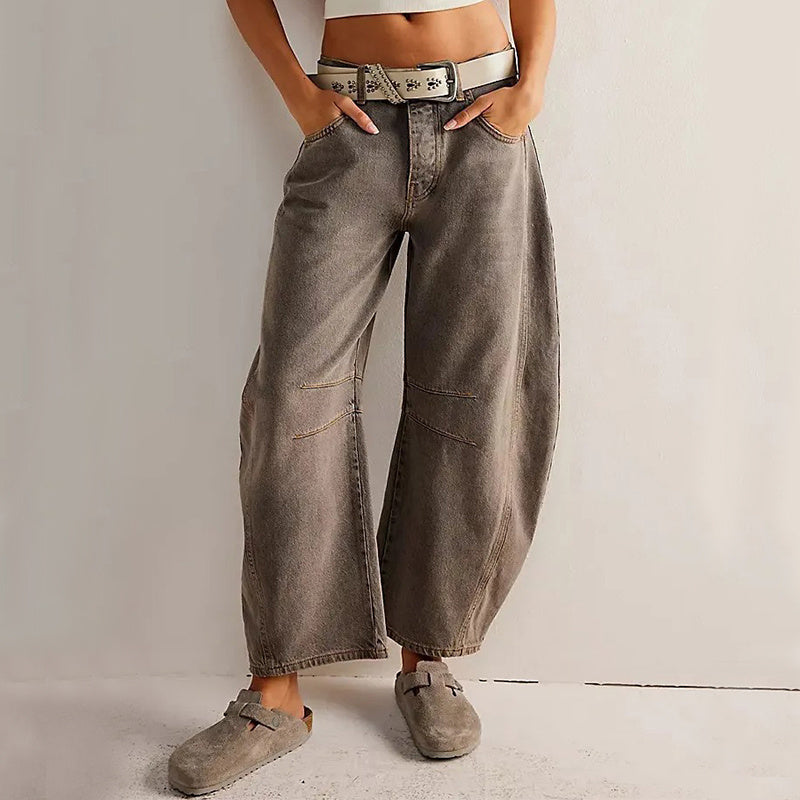 Fashion Loose Wide-leg Pants Summer Sports Straight Trousers Women's Clothing