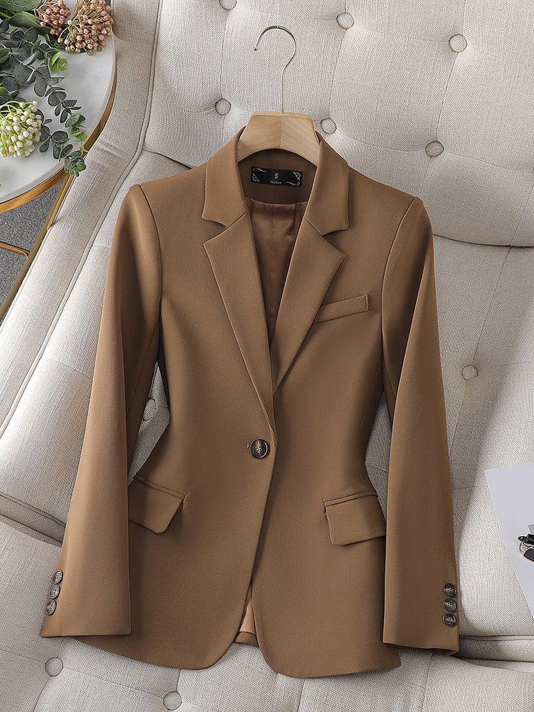 Women's Casual Long Sleeve Suit Jacket