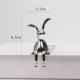 Creative Cartoon Sitting Long Eared Rabbit Ornament Home Decor