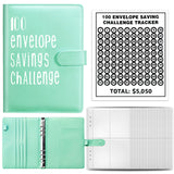 Couple Challenge Save Money Deposit And Savings Journal Book Loose-leaf Binder