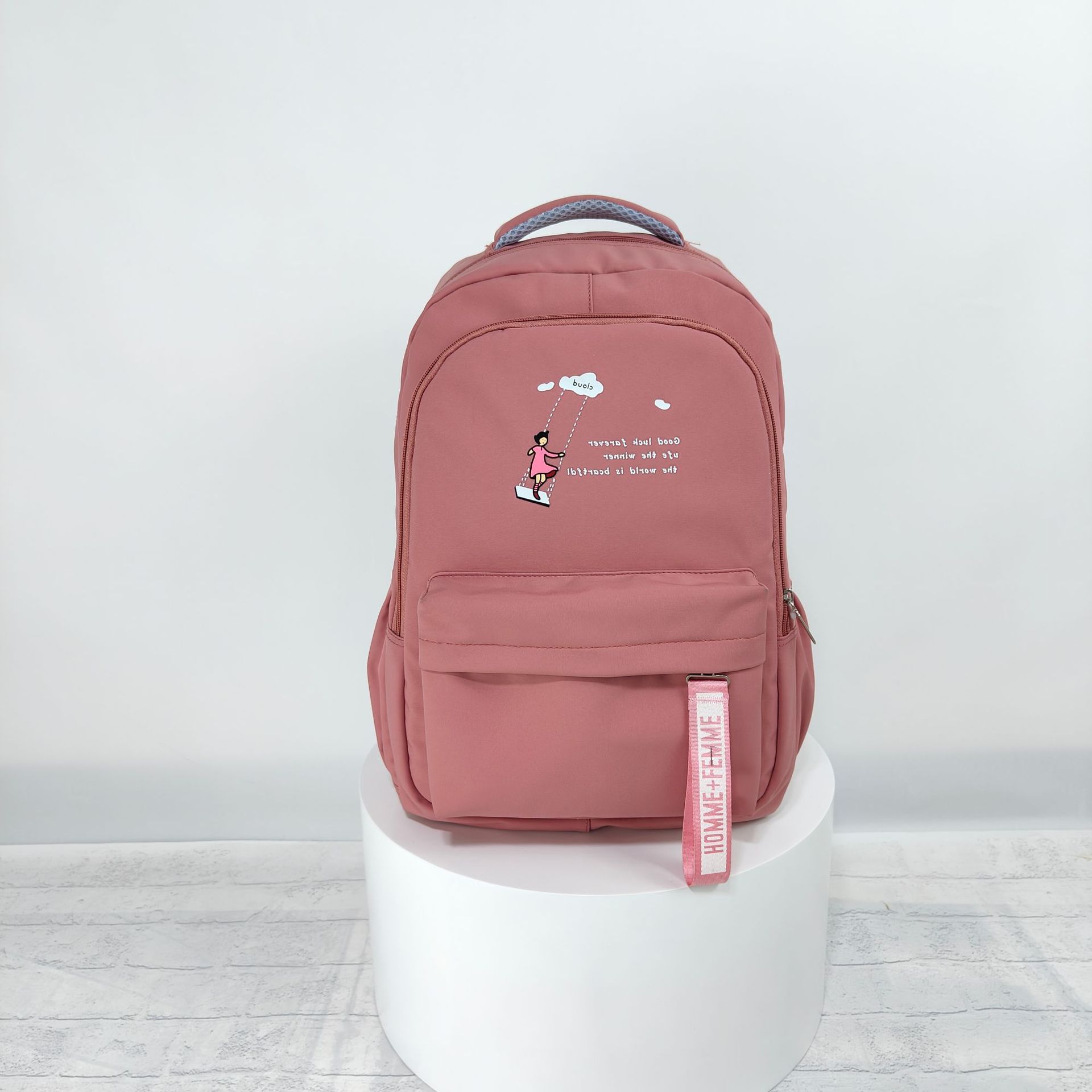 Schoolbag Fashion Casual Large Capacity Multi-functional Backpack