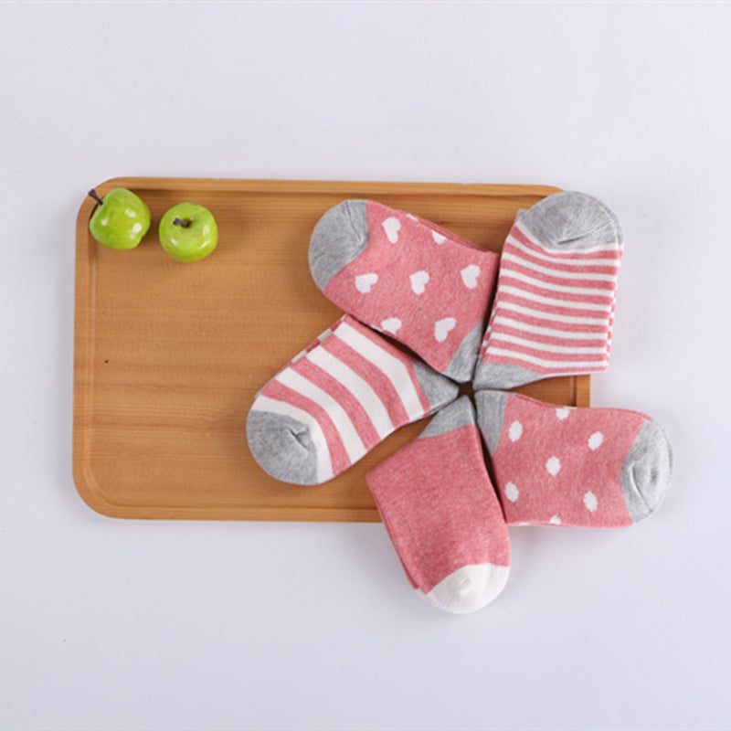 0-6 Y Kids Soft Cotton Socks Boy Girl Baby Cartoon baby socks